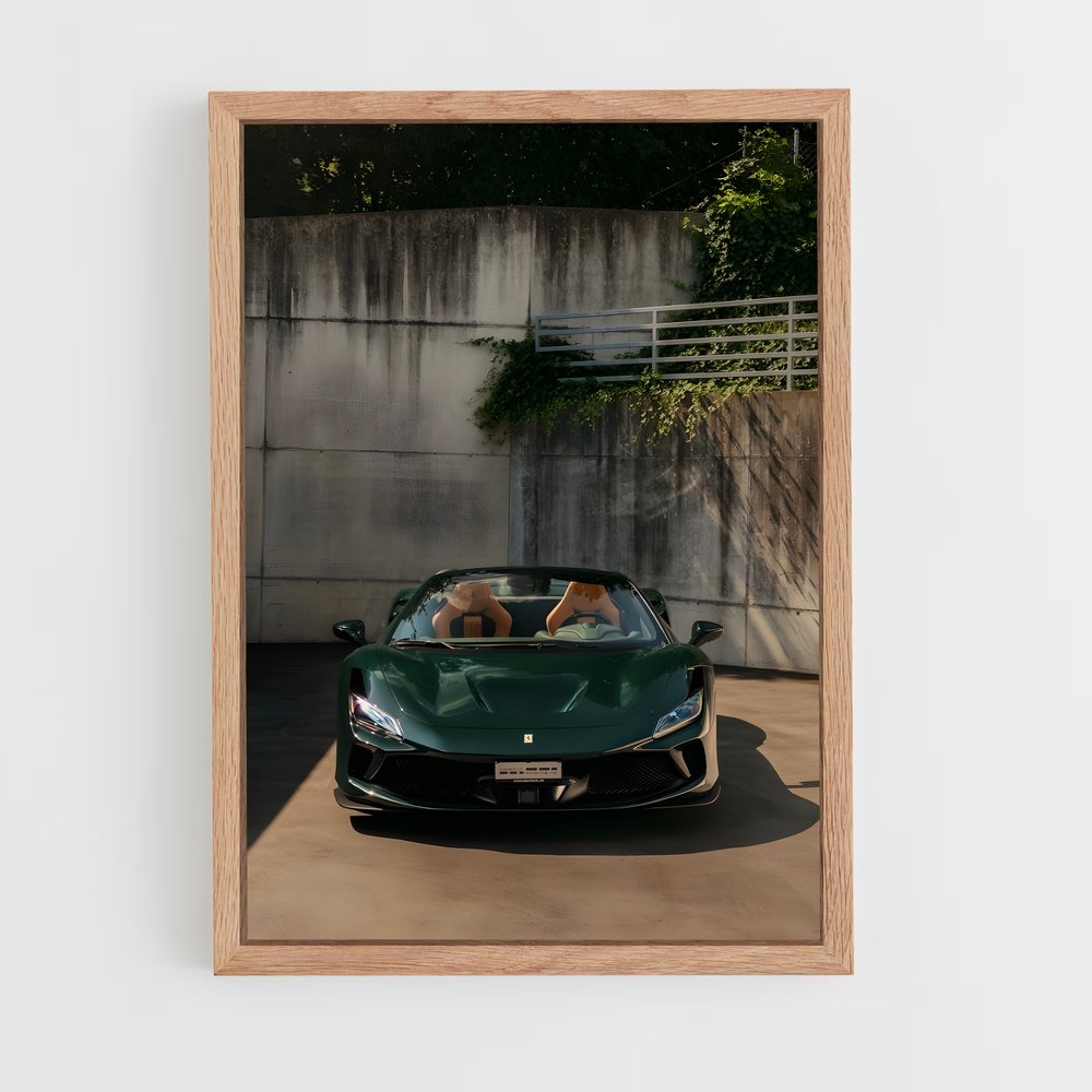 Poster spider de beauté – affiche Ferrari (vue 4)